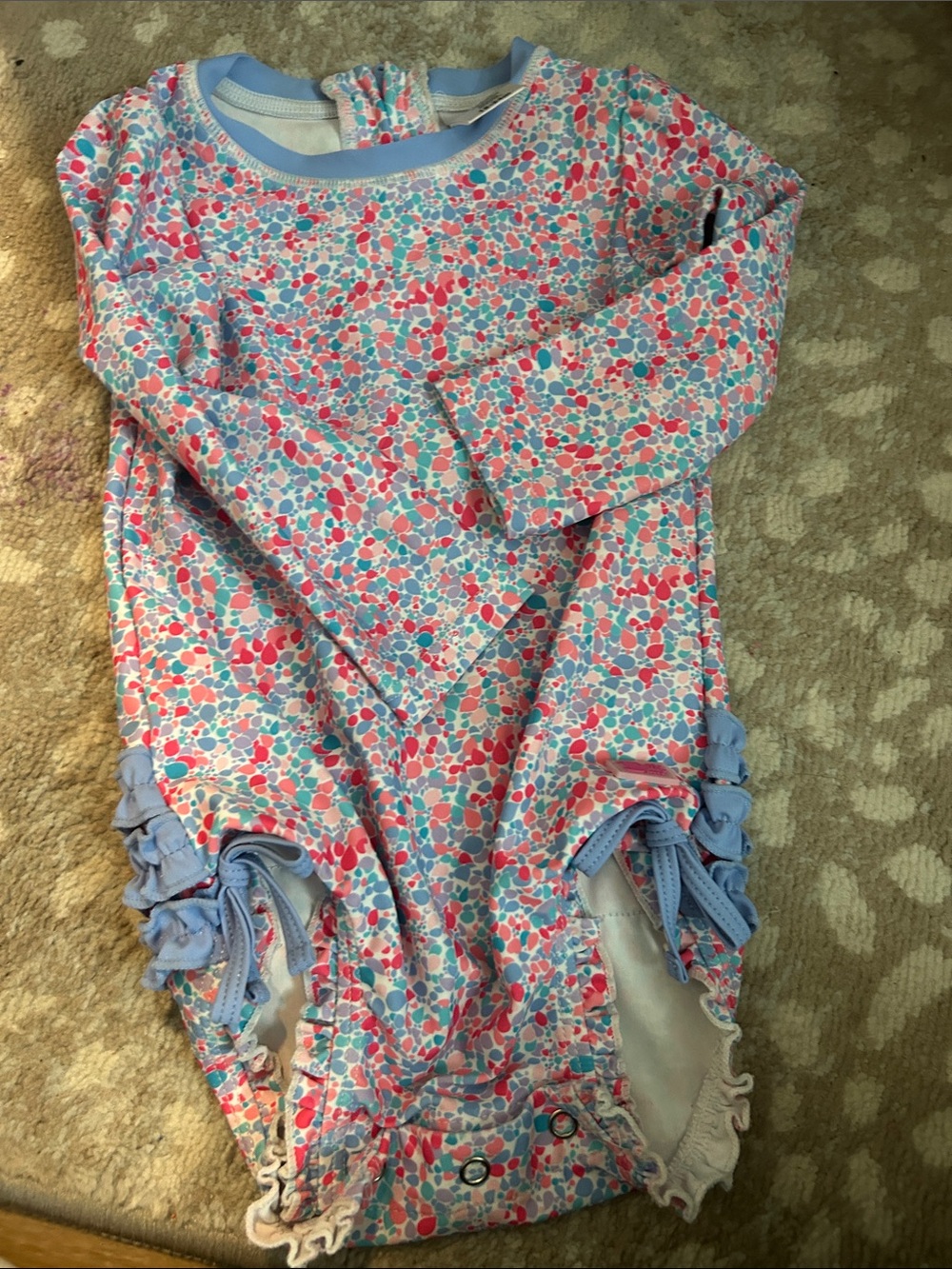 Ruffle butt bathing suit
